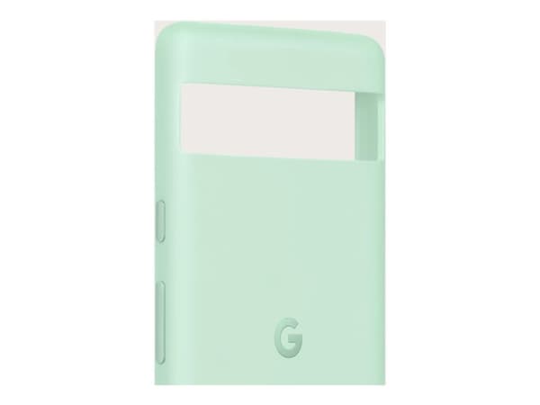 Google - Baksidedeksel for mobiltelefon - silikon, plastikk, aluminium, polykarbonat - havskum - for Pixel 7a