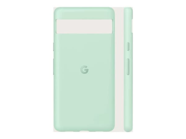 Google - Baksidesskydd för mobiltelefon - silikon, plast, aluminium, polykarbonat - havsskum - för Pixel 7a