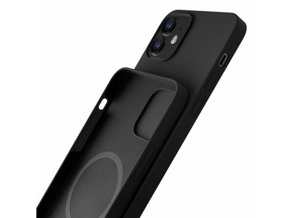 3MK HARDY Case, iPhone 12, Svart