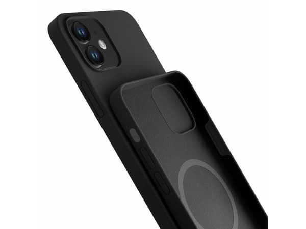 3MK HARDY Case, iPhone 12, Svart