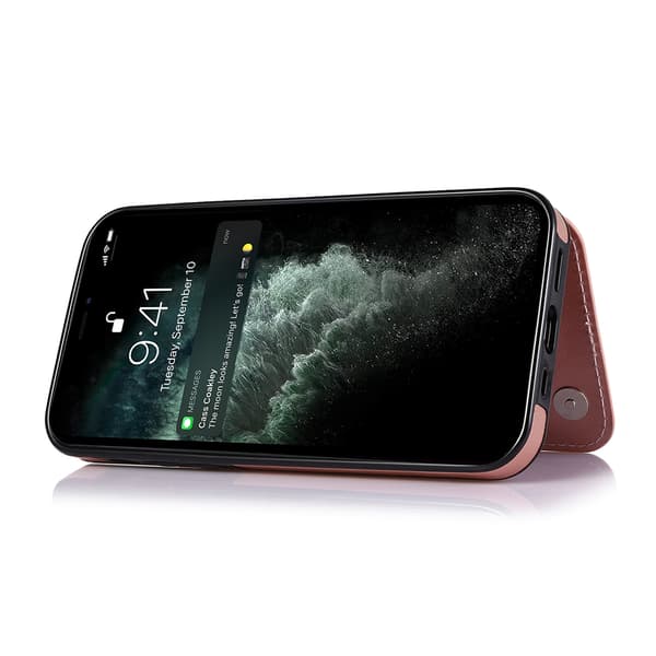 iPhone 13 Pro Max - Genomtänkt Skal med Korthållare