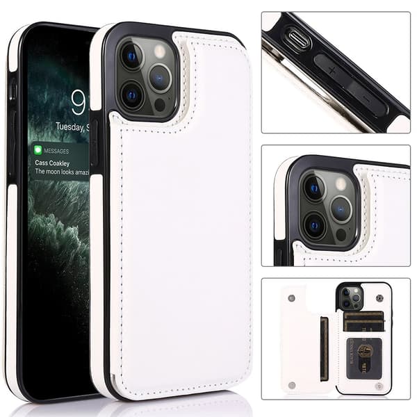 iPhone 13 Pro Max - Genomtänkt Skal med Korthållare