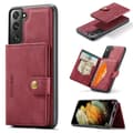 Miniatyrbild 5 av 11: Samsung Galaxy S21 - Elegant Skyddsskal med Kortplatser