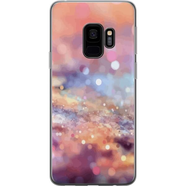 Samsung Galaxy S9 Läpinäkyvä kuori Kimaltelee