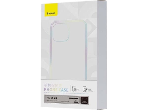 Transparent fodral Baseus Simple för iPhone XR