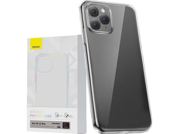 Läpinäkyvä kotelo Baseus Simple iPhone 11 Pro:lle