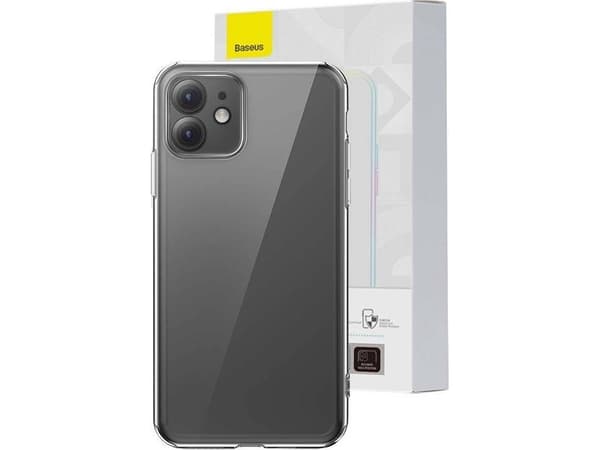 Läpinäkyvä kotelo Baseus Simple iPhone 11:lle