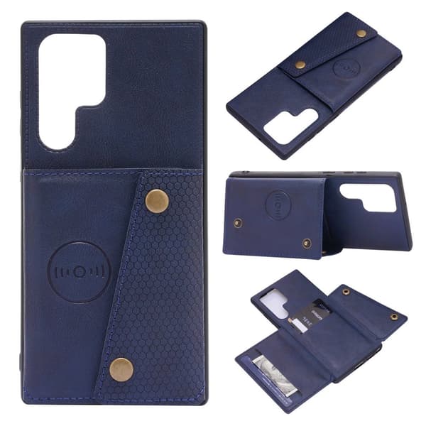Samsung Galaxy S22 Ultra - Stilrent Skal med Kortfack