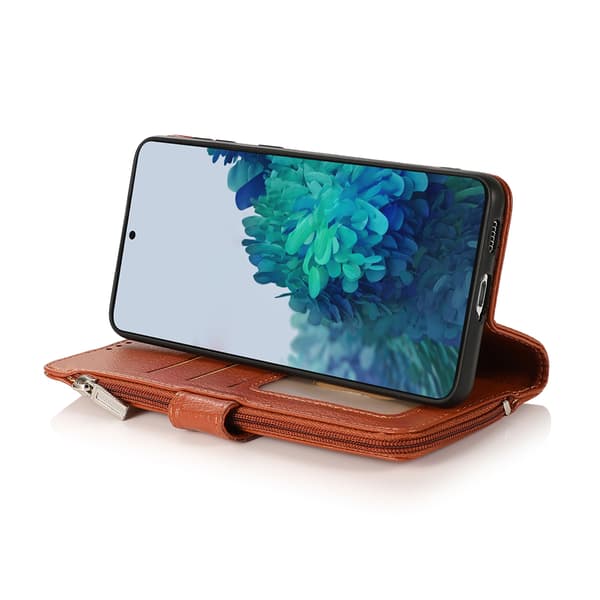 Samsung Galaxy S21 - Gediget och Stilrent Plånboksfodral