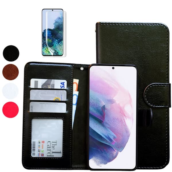 Samsung Galaxy A14 5G - Mobiltaske / Leather Case Black