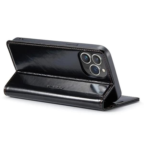 CASEME iPhone 14 Pro Max Plånboksfodral - Svart