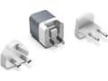 Miniatyrbilde 5 av 5: Energizer Ultimate - Multiplug EU / UK / US 38W PD + QC3.0 vegglader (sølv)