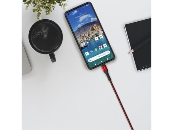 Energizer Ultimate - USB-A til USB-C-tilkoblingskabel 2m (rød)