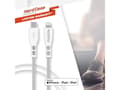 Miniatyrbild 2 av 5: Energizer HardCase - USB-C till Lightning anslutningskabel MFi certifierad 2m (Vit)