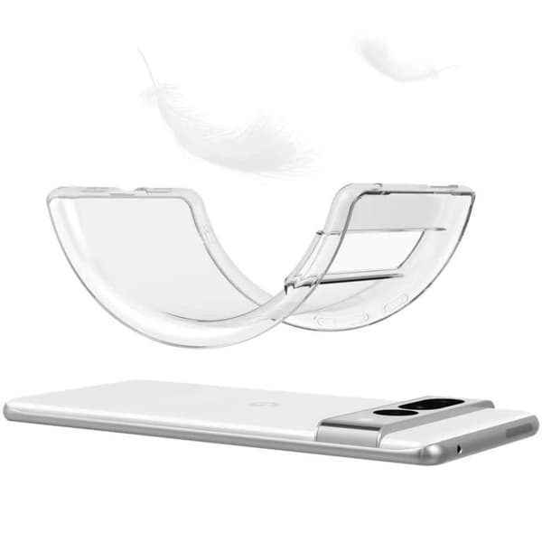 Google Pixel 7 Pro Mobilskal Stöttåligt - Transparent