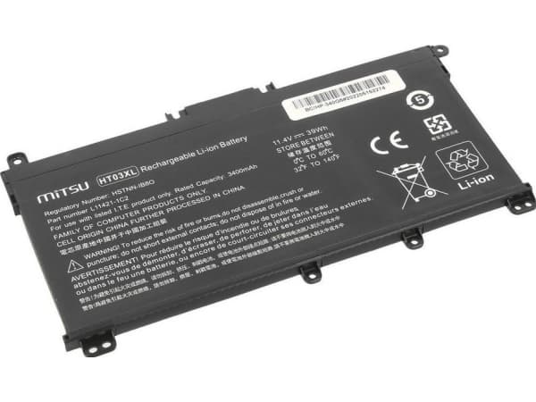 Bateria Mitsu Bateria do HP 240 250 G7 G8, 340 348 G5 G7 3400 mAh (39 Wh) 11.4 Volt