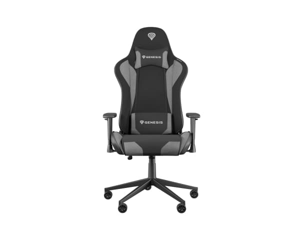 Genesis Nitro 440 G2 - Spillestol - ergonomisk - armlener - tipping - metall, nylon, stoff, økolær - grå, svart