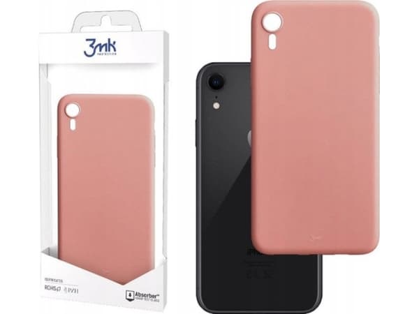 3MK iPhone XR kotelo - 3mk Matt Case Lychee
