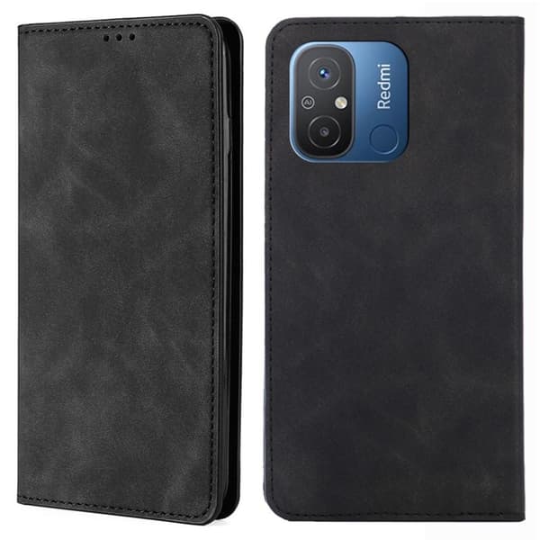 Xiaomi Redmi 12C Lommebok-deksel - Svart