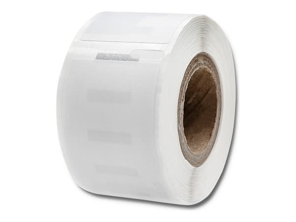 Qoltec - Svart på hvitt - 28 x 89 mm 130 etikett(er) (1 rull(er) x 130) merkelapper