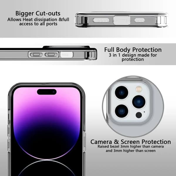 iPhone 14 Pro Mobilskal - Mörkgrön