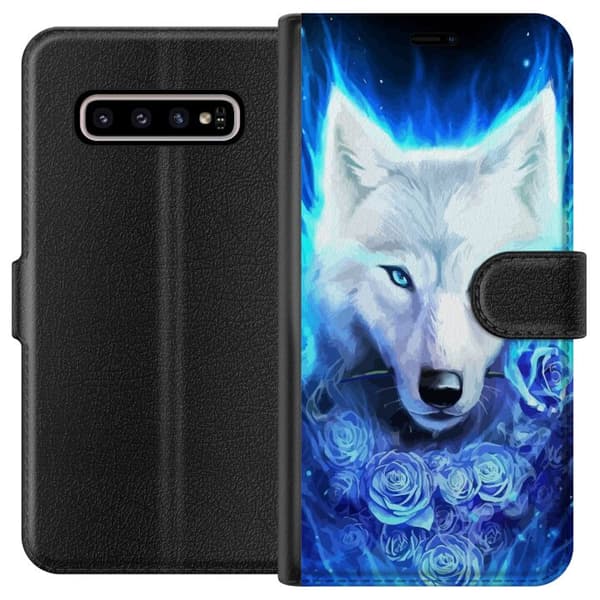 Samsung Galaxy S10+ Plånboksfodral Varg