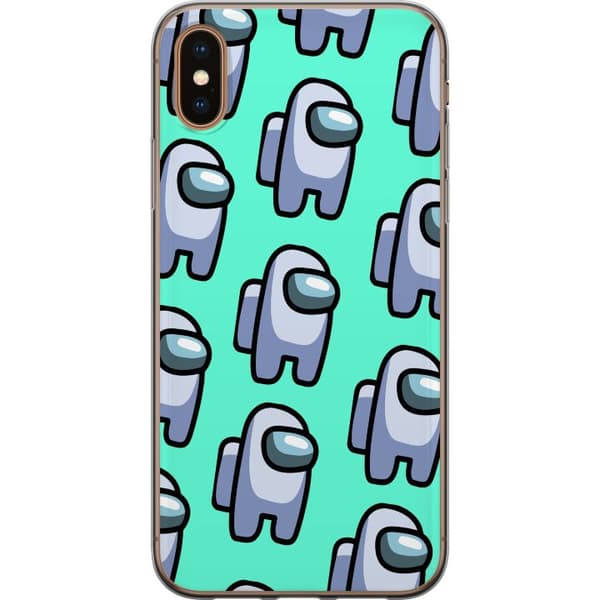 Apple iPhone X Gennemsigtig cover Among Us