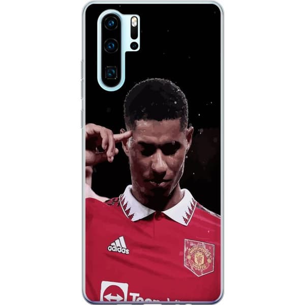 Huawei P30 Pro Gennemsigtig cover Marcus Rashford Manchester