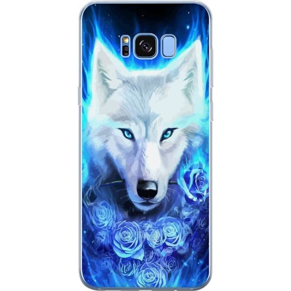 Samsung Galaxy S8 Genomskinligt Skal Varg