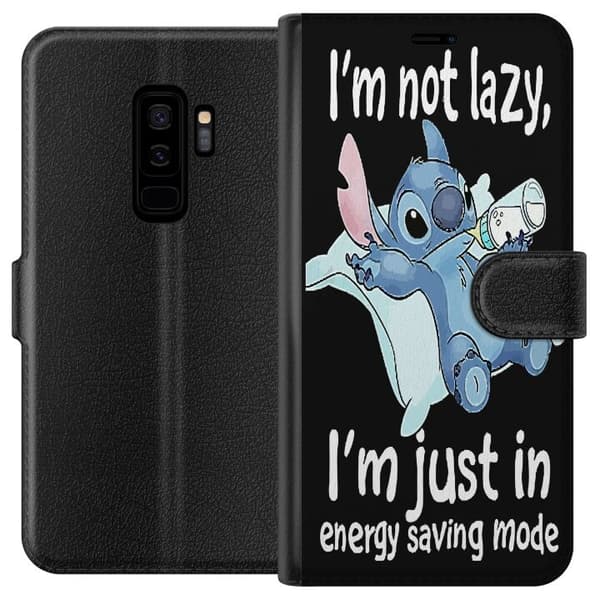 Samsung Galaxy S9+ Lompakkokotelo Kutoa Teksti