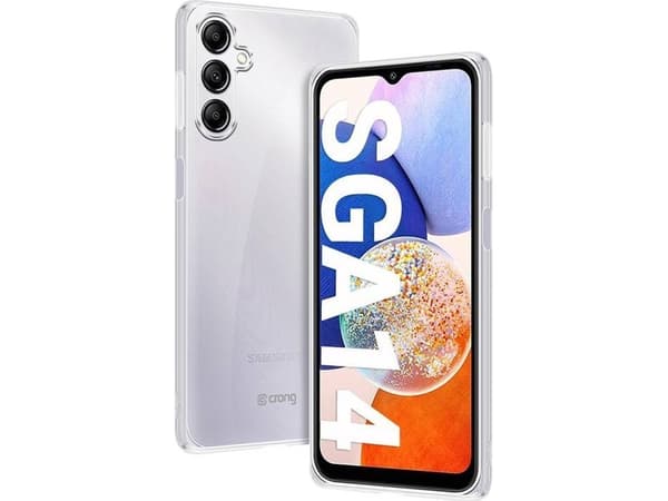 Crong Crystal Slim Cover - Samsung Galaxy A14 5G Case (läpinäkyvä)