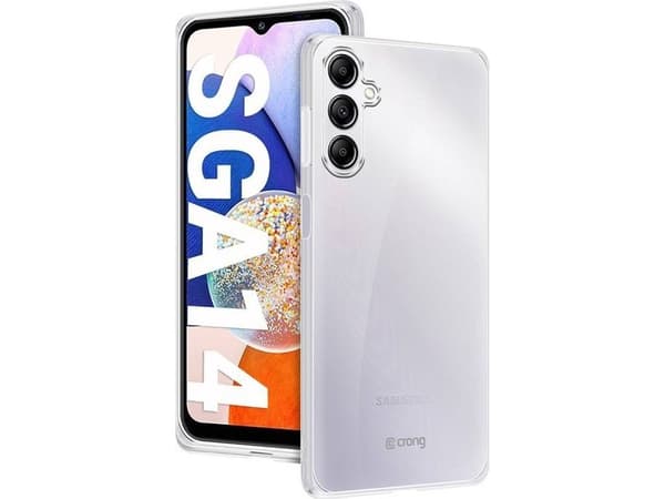 Crong Crystal Slim Cover - Samsung Galaxy A14 5G Case (läpinäkyvä)