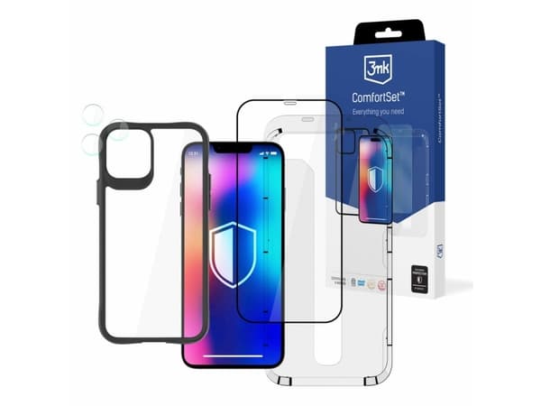3MK Comfort Set 4in1 iPhone 11 Pro Max 6,5" 4in1 beskyttende tilbehør