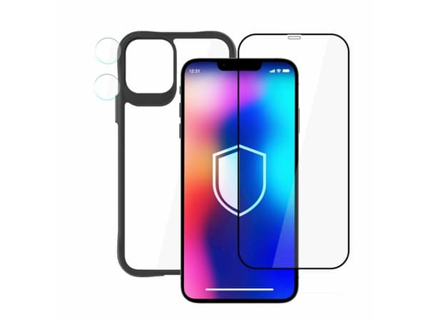3MK Comfort Set 4in1 iPhone 11 / Xr 6.1" 4in1 beskyttelsestilbehør