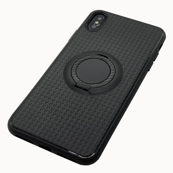 Smart Silikonskal med Ringhållare - iPhone XS Max