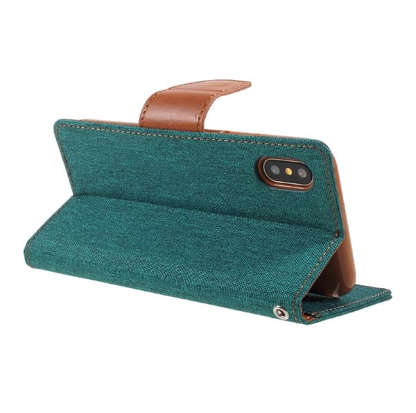 Canvas-Fodral iPhone X/XS Fodral (Vintage-modell)
