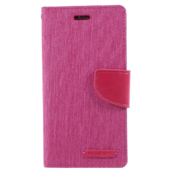 Canvas-Fodral iPhone X/XS Fodral (Vintage-modell) Rosa