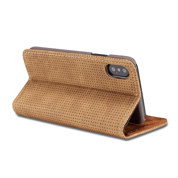 Plånboksfodral i Retrodesign (LEMAN) - iPhone XS Max