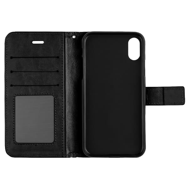 Praktisk Plånboksfodral med Skalfunktion - iPhone X/XS