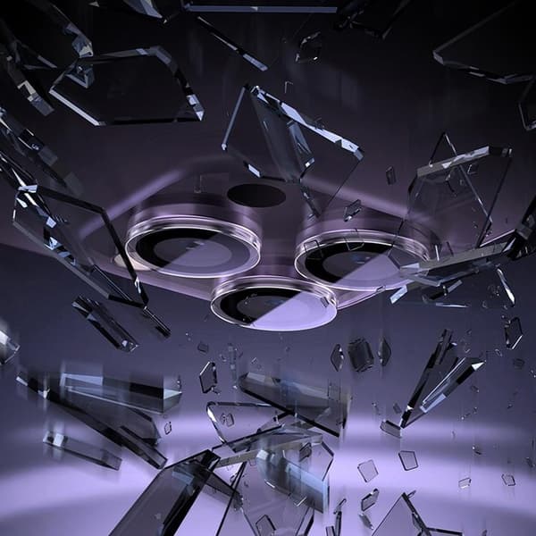 Baseus iPhone 12 Pro/11 Pro Kameralinsskydd i Härdat Glas