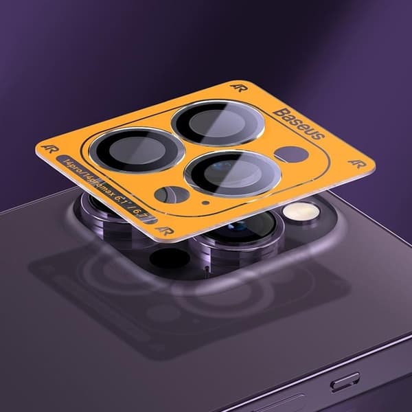 Baseus iPhone 12 Pro/11 Pro Kameralinsskydd i Härdat Glas