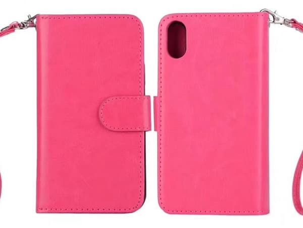 Plånboksfodral från FLOVEME till iPhone X/XS 9-KORT