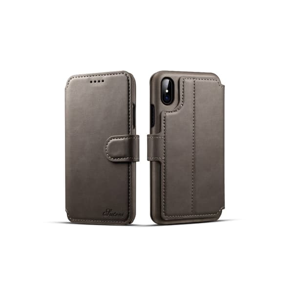 Stilrent Fodral med Plånbok - iPhone X/XS (PU-Läder)