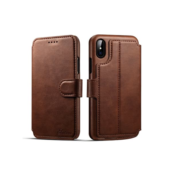 Stilrent Fodral med Plånbok - iPhone X/XS (PU-Läder)