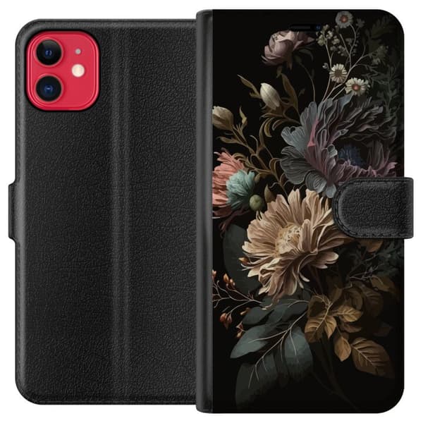 Apple iPhone 11 Plånboksfodral Blommor