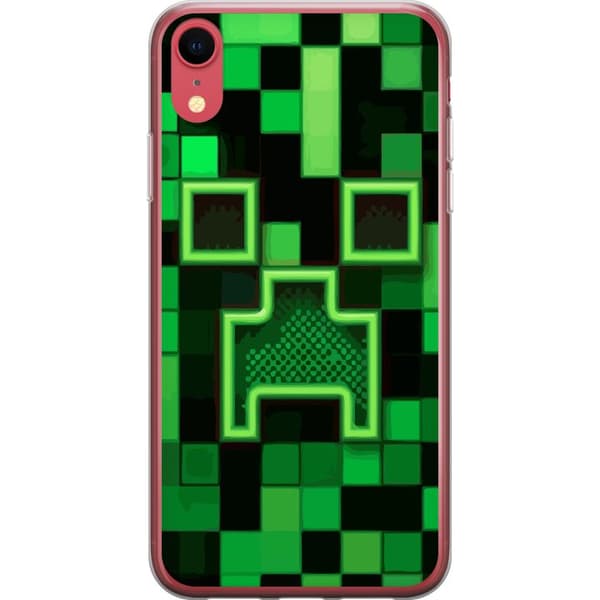 Apple iPhone XR Gennemsigtig cover Minecraft