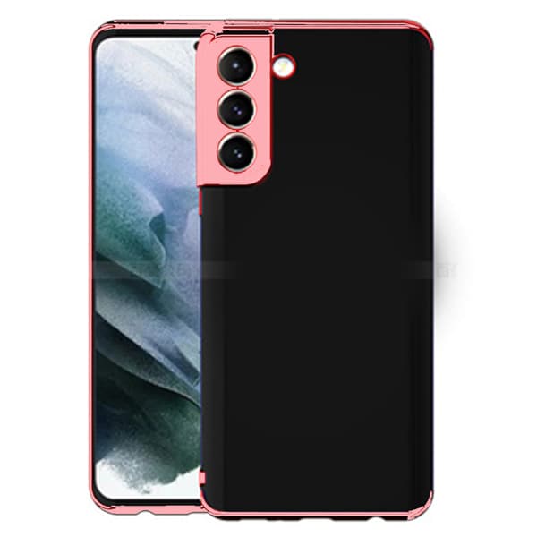 Samsung Galaxy S21 - Effektivt Skyddande Silikonskal Roséguld Roséguld