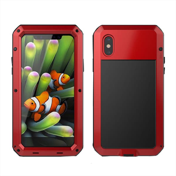 HEAVY DUTY-fodral (Stryktålig) Aluminum för iPhone XS Max