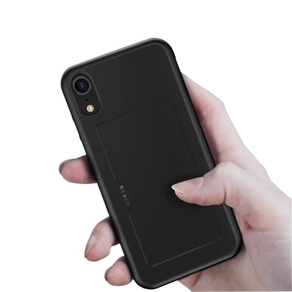 DUX DUCIS - Stilrent Skal med Kortfack -iPhone XS Max
