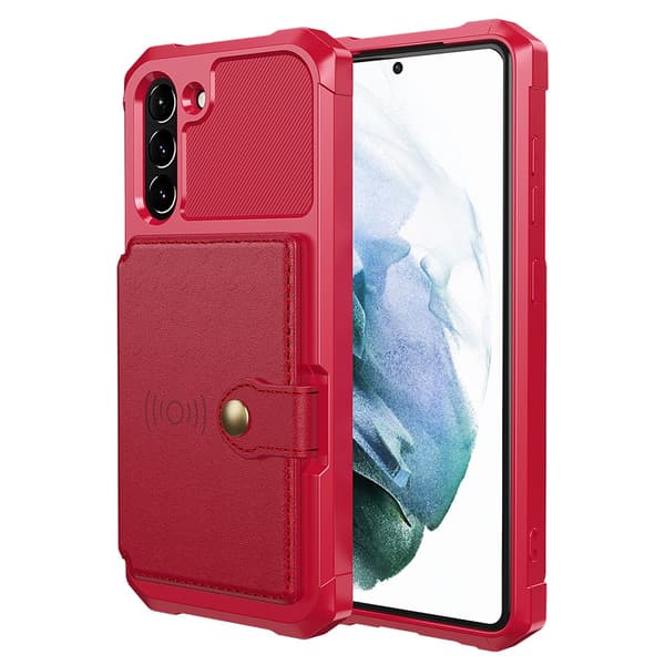 Samsung Galaxy S21 FE - Stilrent Skal med Kortfack